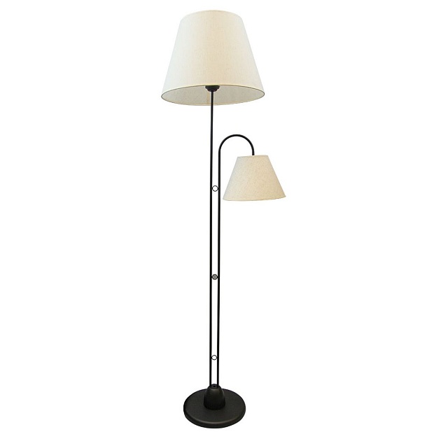 Торшер Arte Lamp Alea A5068PN-2BK изображение 1 Торшер Arte Lamp Alea A5068PN-2BK Фото № 1