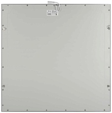 Светодиодная панель ЭРА SPL-510-S-65K-040 40Вт 6500К 595х595х8 серебро без драйвера с ушками ультратонкая Б0048924 1