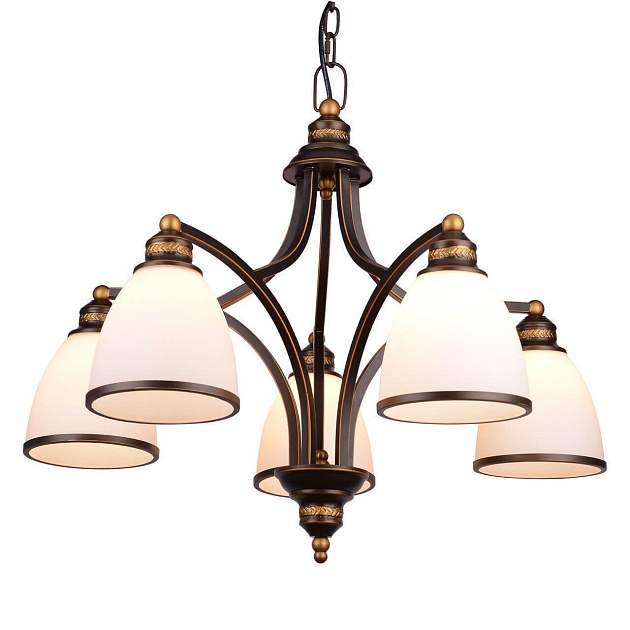 Подвесная люстра Arte Lamp Bonito A9518LM-5BA Фото № 3