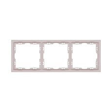 Рамка 3-постовая, кашемир матовый Kollinger Eclipse EC3CM