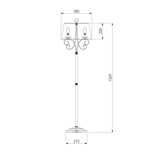 Торшер Bogates 01090/3 изображение 2 Торшер Bogates 01090/3 Фото № 2