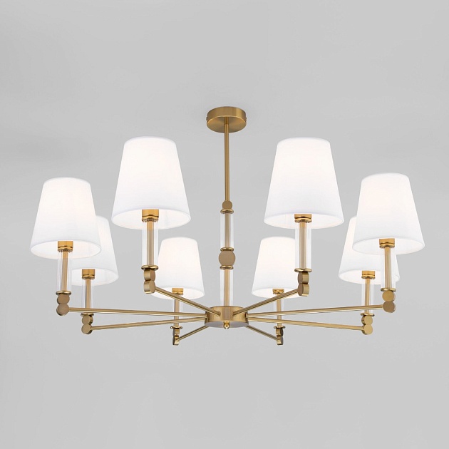 Потолочная люстра Eurosvet 60145/8 латунь Фото № 1