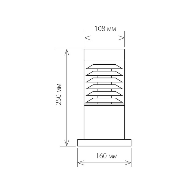 Уличный светильник Elektrostandard 1508 Techno черный a035096 фото 2