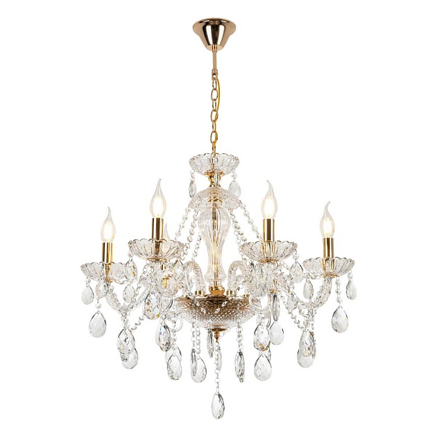 Подвесная люстра Modelux Modelight MDL.7068.6HC GD изображение 1 Подвесная люстра Modelux Modelight MDL.7068.6HC GD Фото № 1