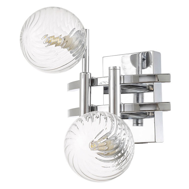 Бра Crystal Lux Luxury AP2 Chrome Фото № 1