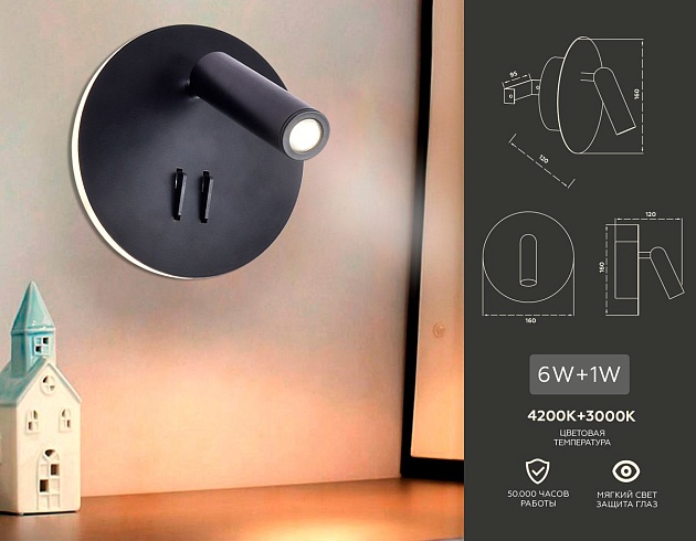 Светодиодный спот Ambrella light Wall FW252 изображение 2 Светодиодный спот Ambrella light Wall FW252 Фото № 2