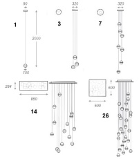Подвесной светильник Imperium Loft 40,39 85101-22 2