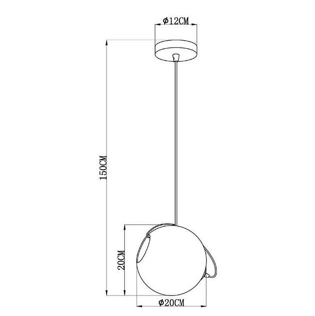 Подвесной светильник Lucide Jazzlynn 25405/20/65 Фото № 7