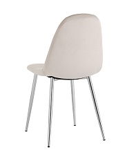 Кухонный стул Stool Group Валенсия SN велюр бежевый хромированные ножки OS-001L HLR-2 sl 4