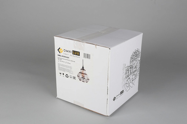 Подвесной светильник Omnilux Lainate OML-91916-01 изображение 4 Подвесной светильник Omnilux Lainate OML-91916-01 Фото № 4