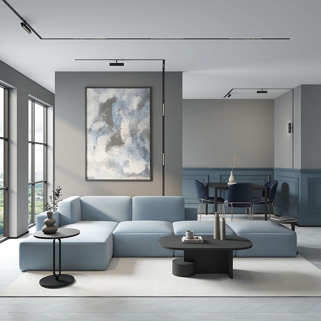 Трековый светодиодный светильник Denkirs Smart Grill DK8001-BK изображение 4 Трековый светодиодный светильник Denkirs Smart Grill DK8001-BK Фото № 4