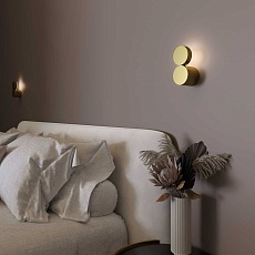 Настенный светодиодный светильник Elektrostandard Brioni 40131/LED золото a064598 1