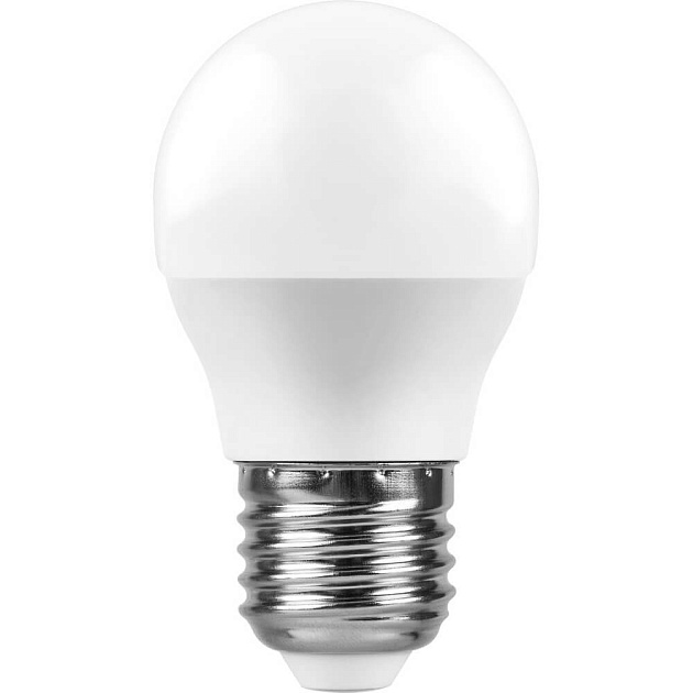 Лампа светодиодная Feron E27 11W 2700K Шар Матовая LB-750 25949 фото 