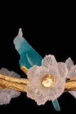 Подвесная люстра Fluorite Sauvage FL1099-16P 1