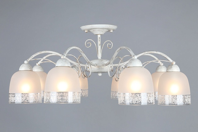 Потолочная люстра Omnilux Ferraro OML-54907-08 изображение 2 Потолочная люстра Omnilux Ferraro OML-54907-08 Фото № 2