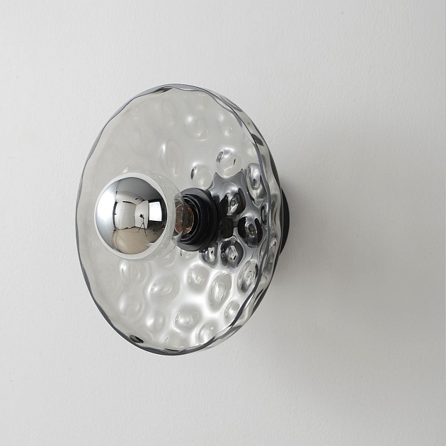 Бра Crystal Lux Pearl AP1 Smoke Фото № 1