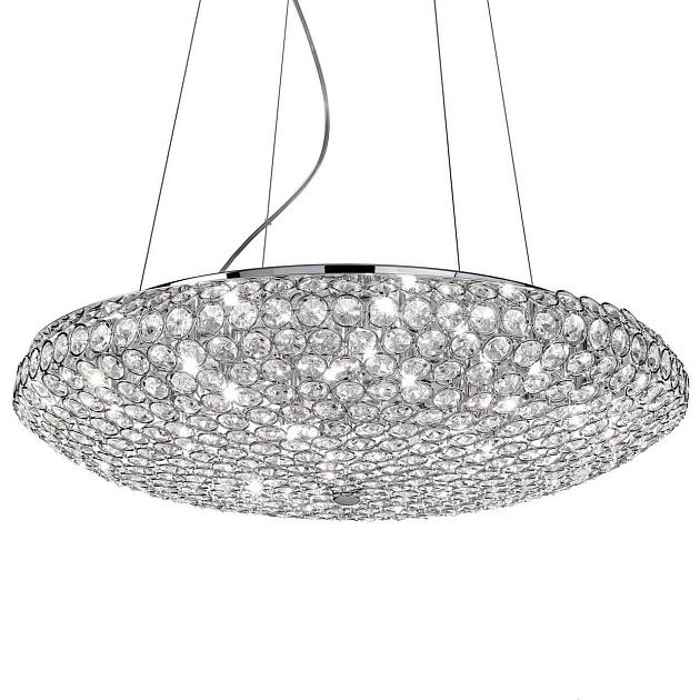 Подвесной светильник Ideal Lux King SP12 Cromo 088013 Фото № 1