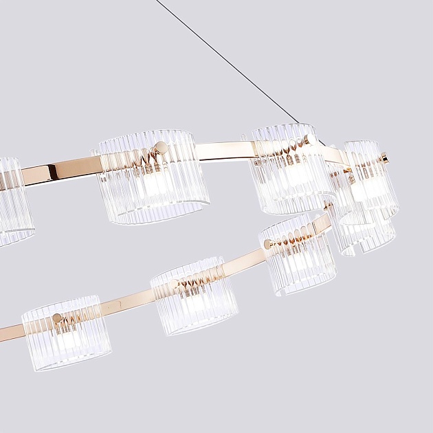 Подвесная светодиодная люстра Favourite Ori 4248-15P изображение 3 Подвесная светодиодная люстра Favourite Ori 4248-15P Фото № 3