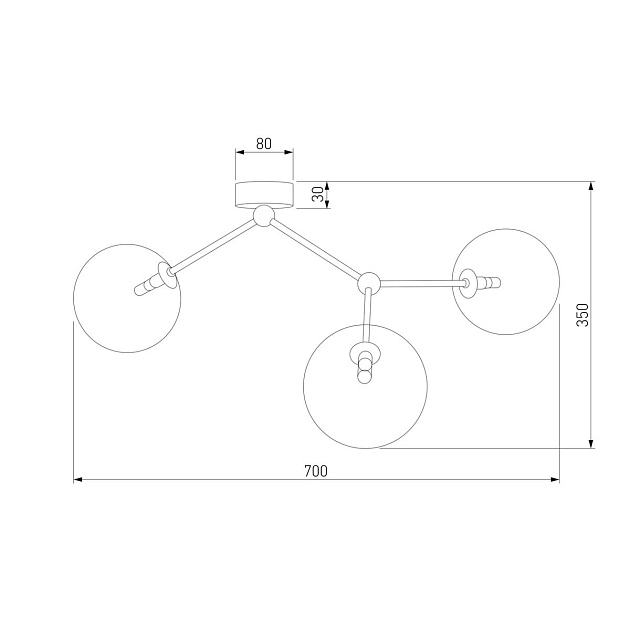 Потолочная люстра TK Lighting 10069 Fairy Фото № 2