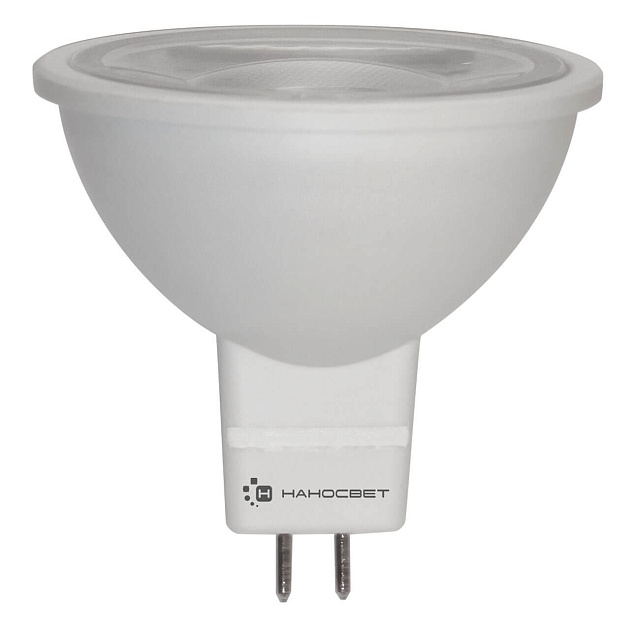 Лампа светодиодная Наносвет GU5.3 8W 4000K прозрачная LH-MR16-8/GU5.3/940 L281 фото 2