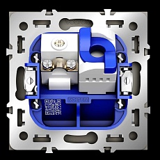 Розетка телевизионная встраиваемая S70 TV+RJ45 кат. 6, (кашемир) Voltum VLS060703 2