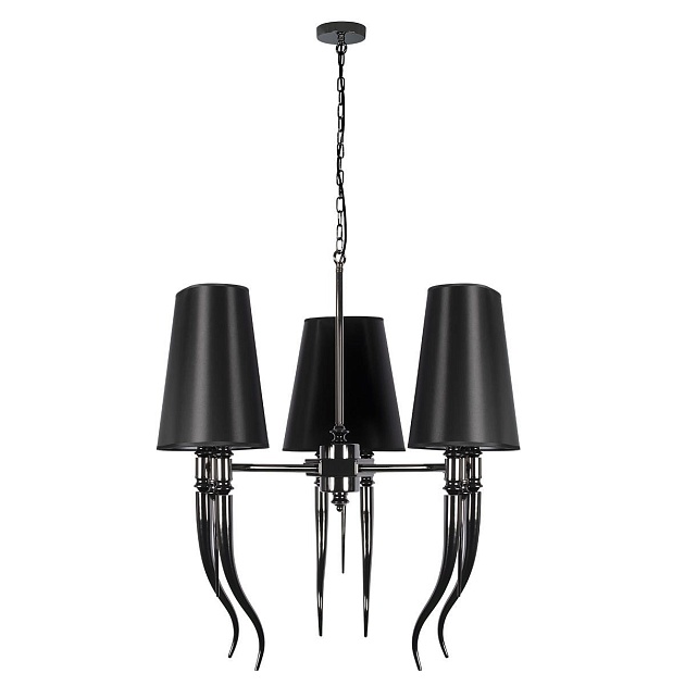 Подвесная люстра Loft IT Brunilde 10207/6 Black Фото № 4