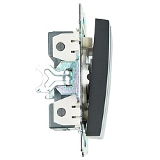 Выключатель трехклавишный Stekker Катрин GLS10-7108-05 черный 49172 5