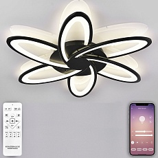 Потолочная светодиодная люстра Natali Kovaltseva High-Tech Led Lamps 82008 Black 4