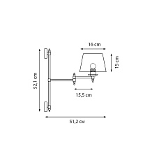 Бра Lightstar Flop 766611 2