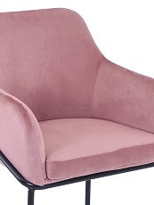 Кухонный стул Stool Group Сандра велюр пыльно-розовый DC-09022 HLR-44 5