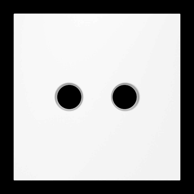 Накладка для розетки телевизионной оконечной TV+SAT S70 (белый матовый) Voltum VLS001602 Фото № 2