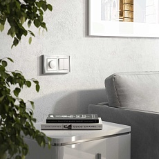 Рамка Werkel Baguette на 2 поста белый/серебро W0022850 4690389185755 2