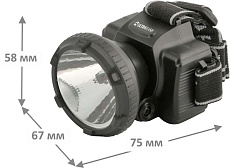 Налобный светодиодный фонарь Ultraflash Headlite аккумуляторный 65х55 18 лм LED5366 11649 3