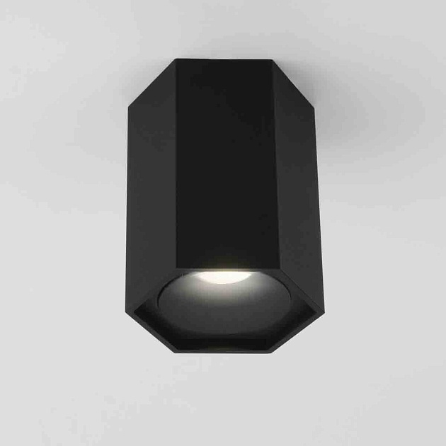 Накладной светильник Elektrostandard 25037/LED черный a055859 фото 