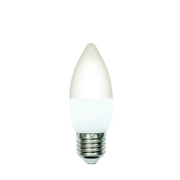 Лампа светодиодная Volpe E27 6W 3000K матовая LED-C37-6W/3000K/E27/FR/SLS UL-00008788 фото 