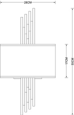 Бра Arte Lamp Julietta A5037AP-1CC 1