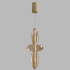 Подвесной светодиодный светильник Crystal Lux Quasar SP14W Led Amber 4