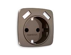 Лицевая панель розетки AMBRELLA VOLT OP6390 2