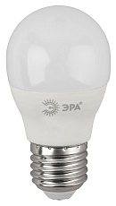 Лампа светодиодная ЭРА E27 10W 2700K матовая LED P45-10W-827-E27 R Б0050698 3