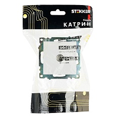 ТВ-розетка Stekker Катрин белый GLS00-7108-01 39306 3