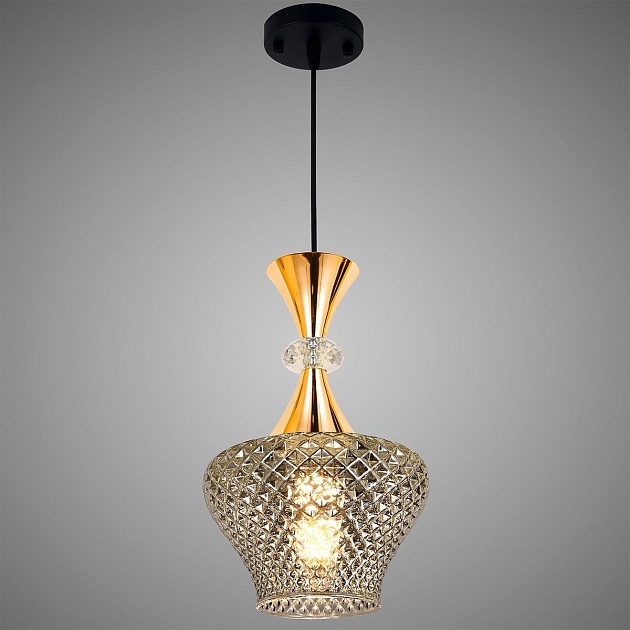 Подвесной светильник Reluce 09004-0.9-01 Smoke Фото № 3