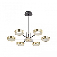 Подвесная светодиодная люстра Arte Milano Ferrara71079 271079/6 BK/GD