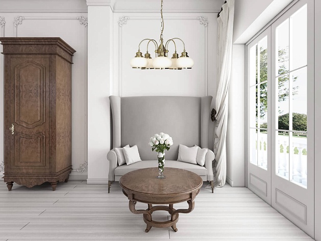 Подвесная люстра Globo Nostalgika 6900-5 Фото № 3