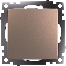 Выключатель одноклавишный Stekker Катрин шампань GLS10-7103-02 39589 2