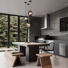 Подвесной светильник Freya Modern FR5548PL-01DBL 5