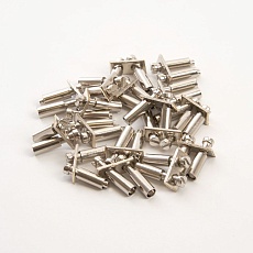 Центральная перемычка для ЗНИ 4 мм (JXB 4) 2PIN LD558-2-40, Stekker (DIY упаковка 20 шт) 49130 2