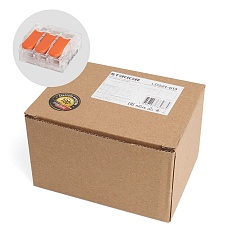 Универсальная компактная клемма 3-проводная Stekker, LD221-613 39864