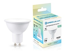 Светодиодная лампа Lens 38° MR16 7W 4000K Ambrella light Bulding 190714 1