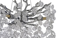 Подвесная люстра Dio DArte Elite Tavenna H 1.5.32.102 N 1