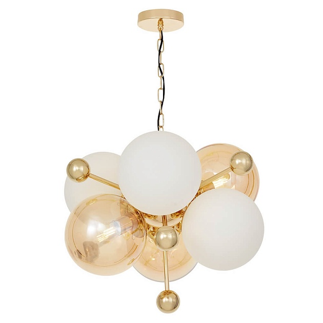 Подвесная люстра Lumina Deco Afrodis LDP 1138-6 GD Фото № 4